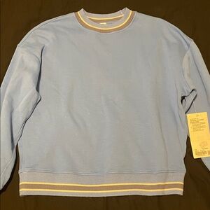 Perfectly oversized ringer crew